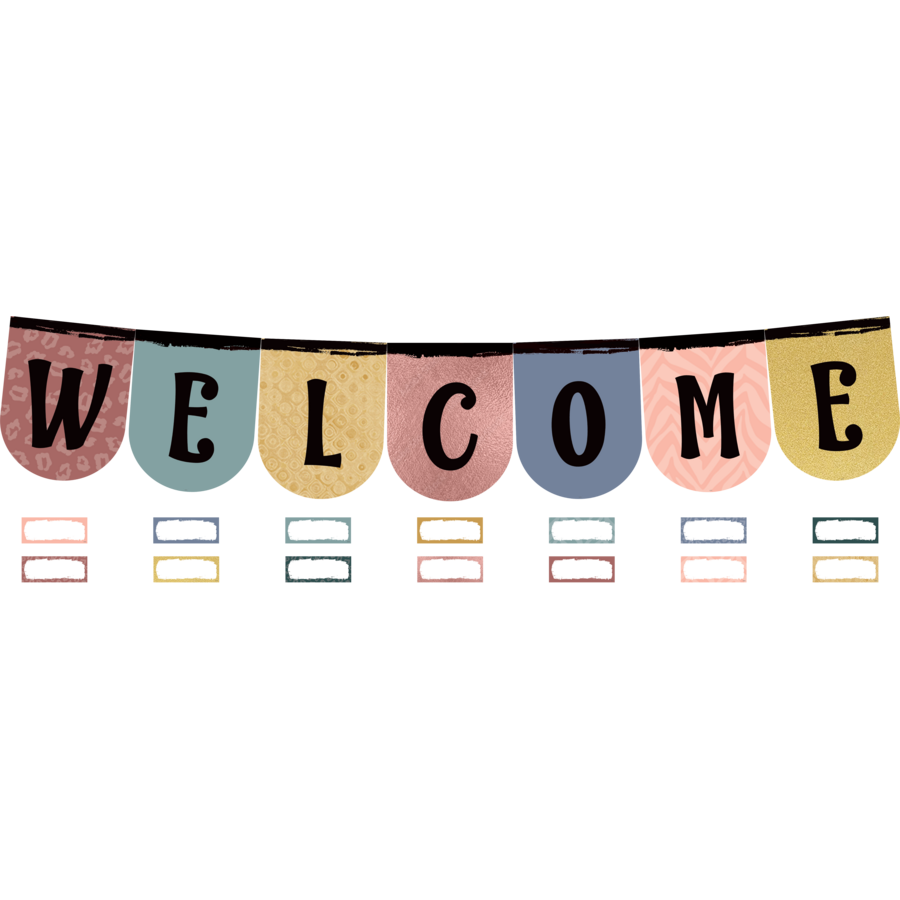 Wonderfully Wild Welcome Bunting BBS