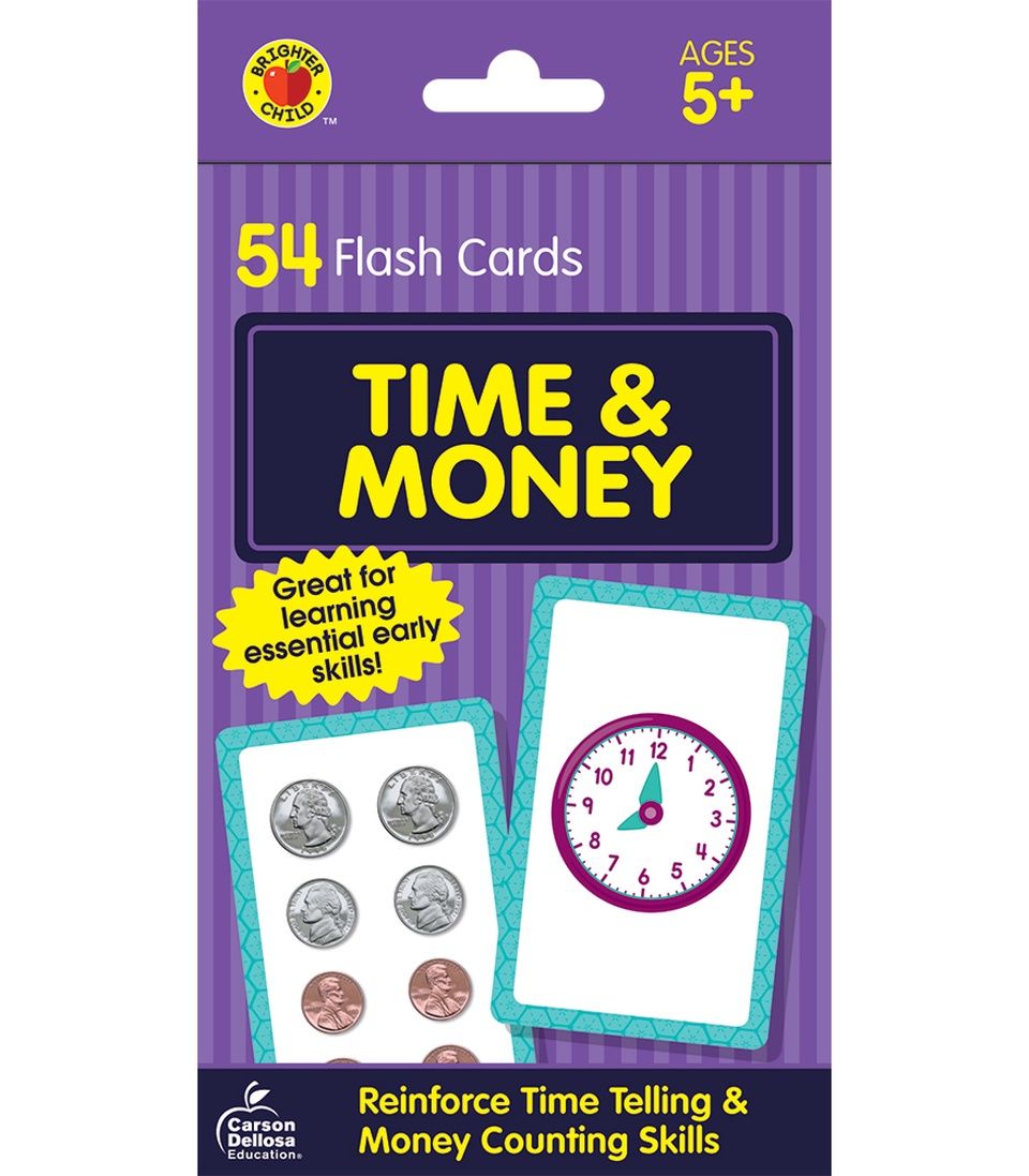 Time &amp; Money Flash Cards