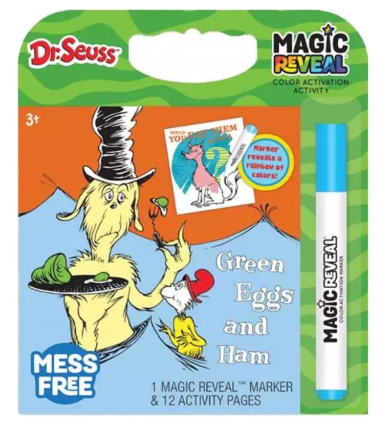 Magic Reveal Activity Book - Dr Seuss