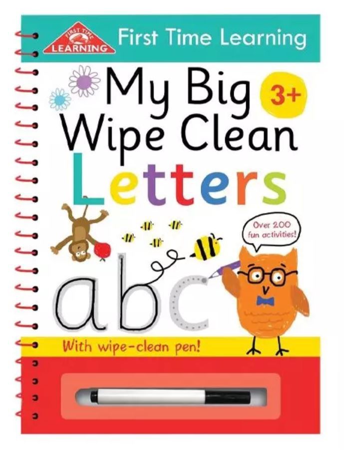My Big Wipe Clean Book - Letters