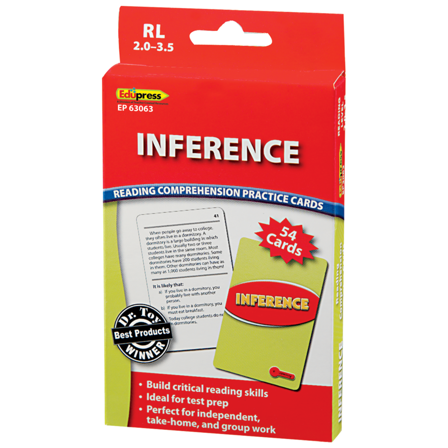 Red Inference Practice Cards