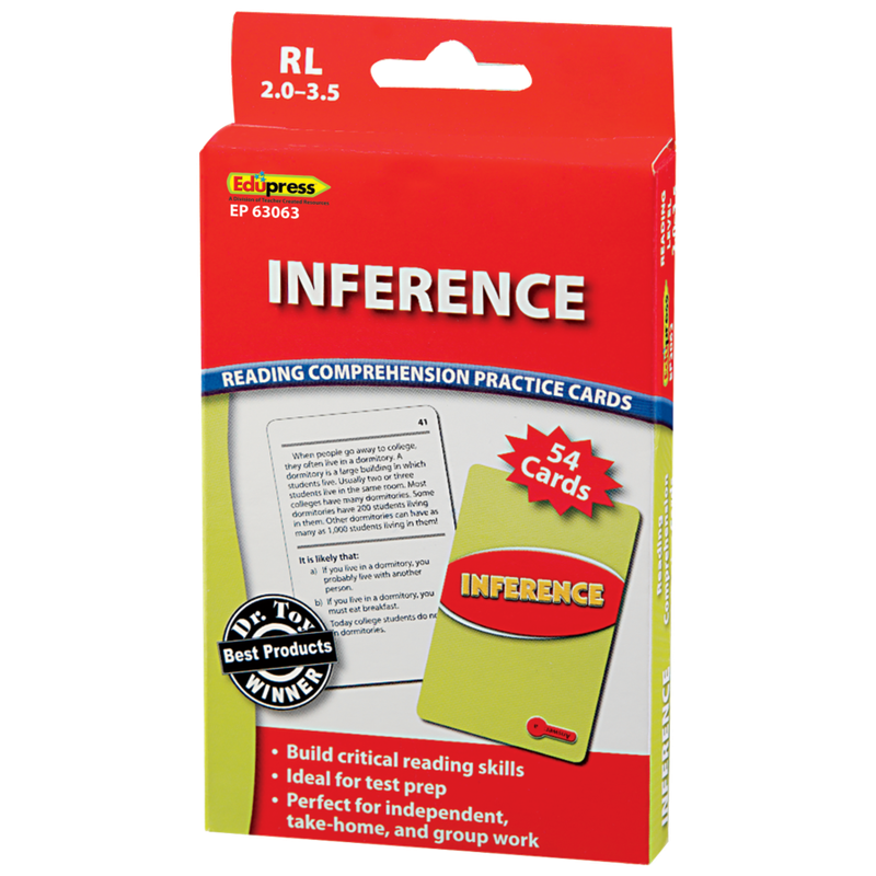 Red Inference Practice Cards