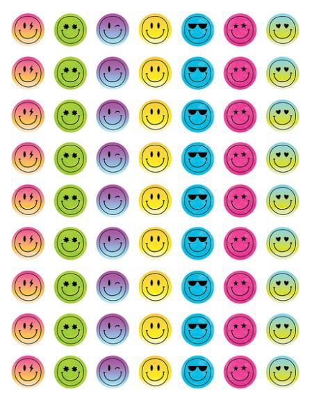 Brights 4ever Smile Stickers