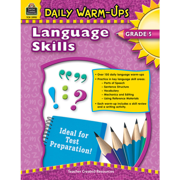 GR 5 Daily Warm-Ups: Language Skills