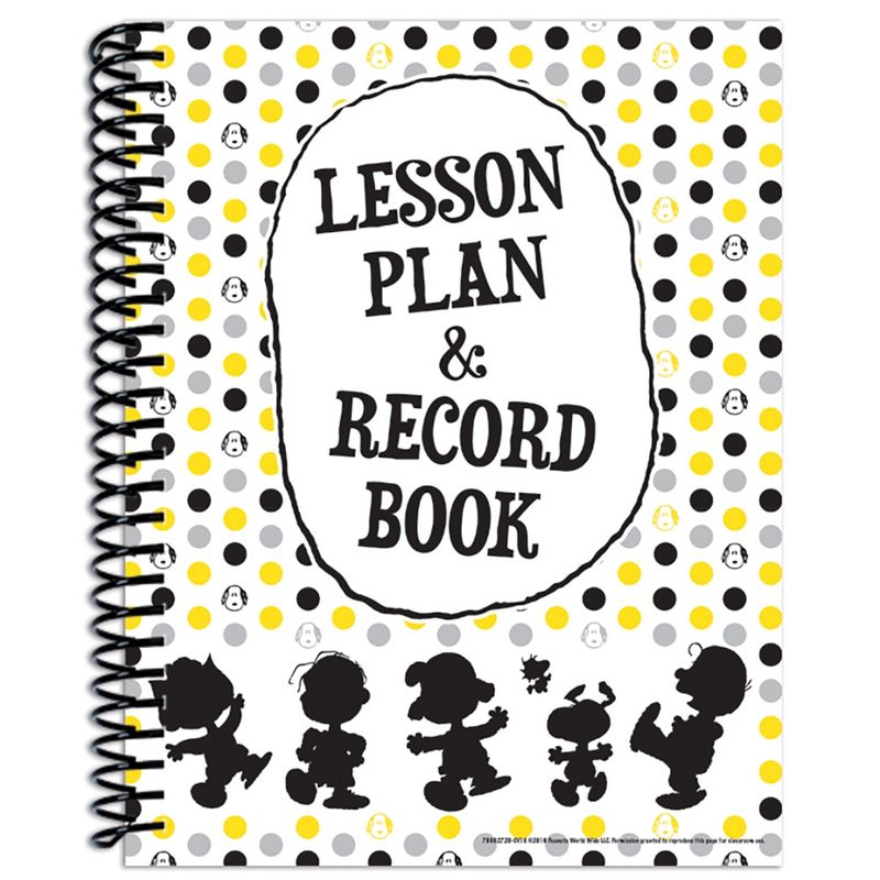 Peanuts Touch of Class Lesson Plan Book