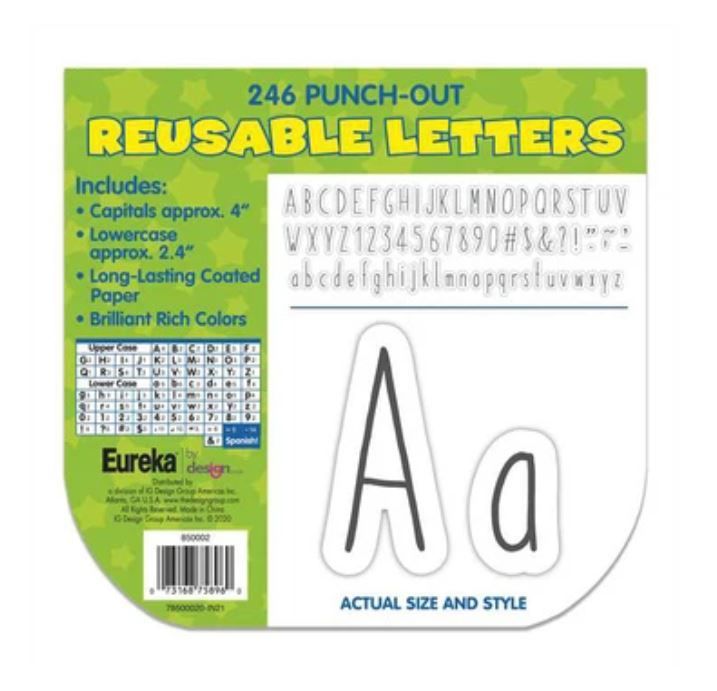 Simple Print Deco Letters A Close Knit Class