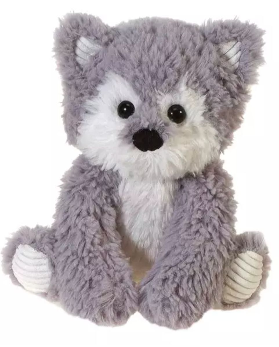 WOLF - Scruffy Plush Animal