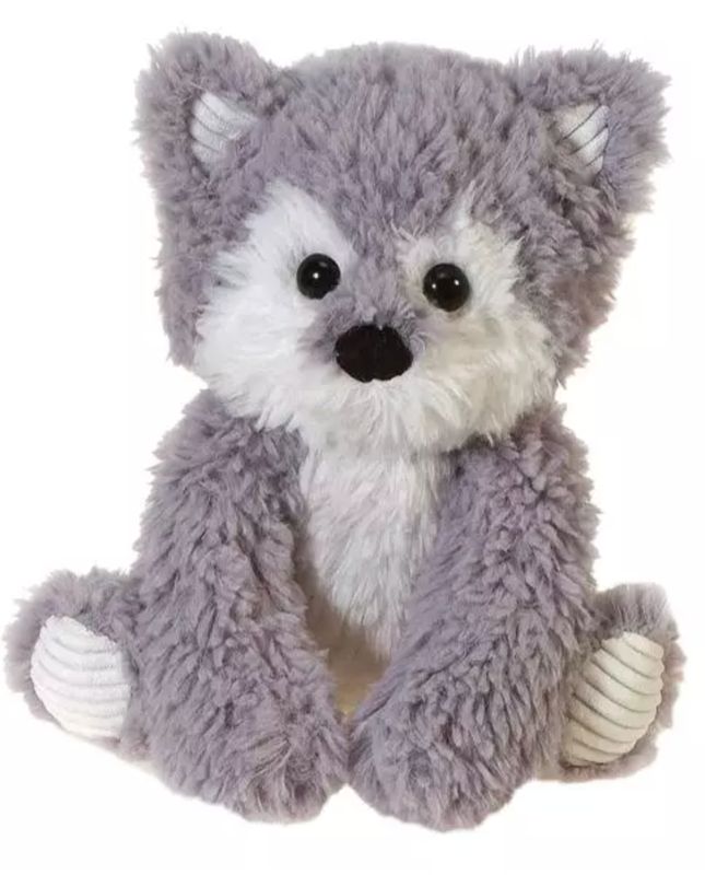 WOLF - Scruffy Plush Animal