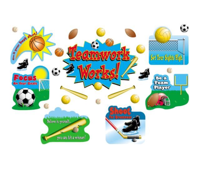 Sports/Teamwork Bulletin Board Display Set