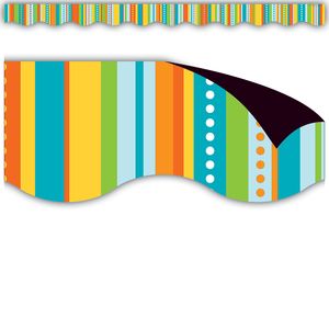 Zany Stripes Magnetic Border