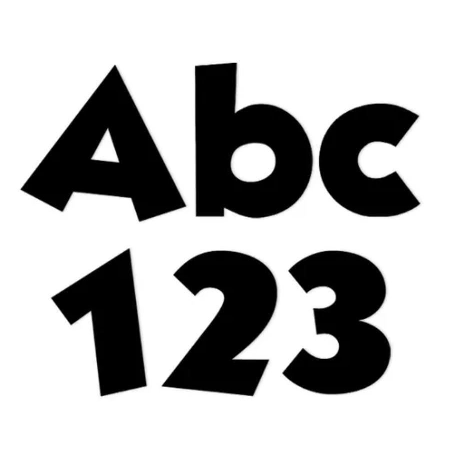 Mickey Mouse Throwback Deco Letters