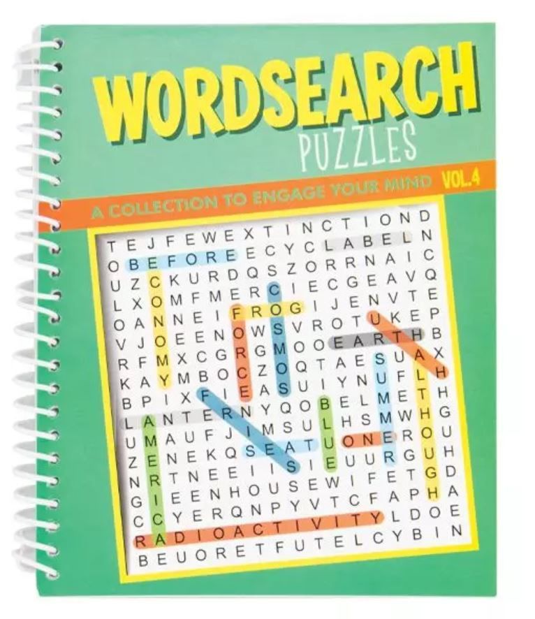 Spiral Wordsearch Puzzle Book