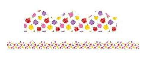A Teachable Town Floral Deco Trim Border