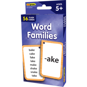 Word Families Flash Cards