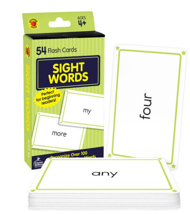 Sight Words PK-2 Flashcards