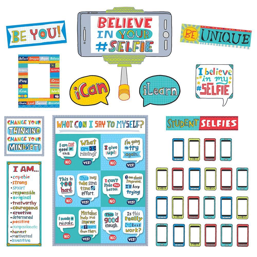 Believe in Your Selfie Bulletin Board Set