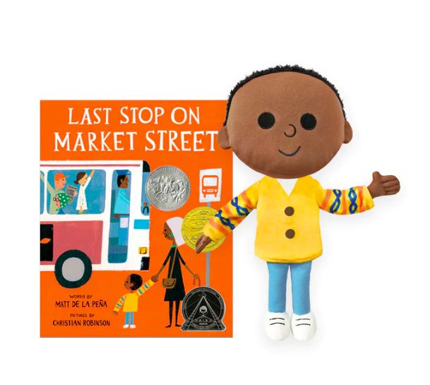 Last Stop on Market Street Book w/ Plush
