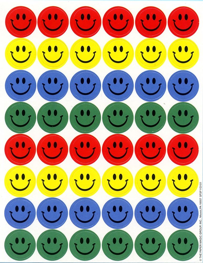 Smile Faces Mini Stickers
