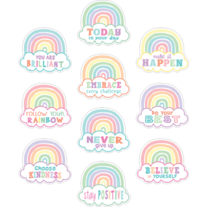 Pastel Pop Positive Sayings Accents