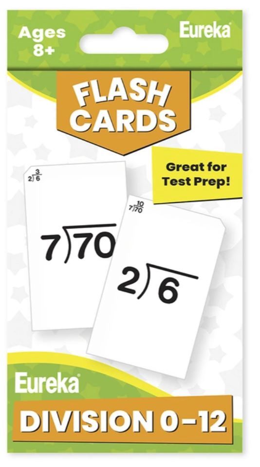 Division Flash Cards