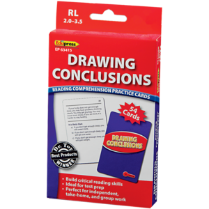 Drawing Conclusions Practice Cards Red Level