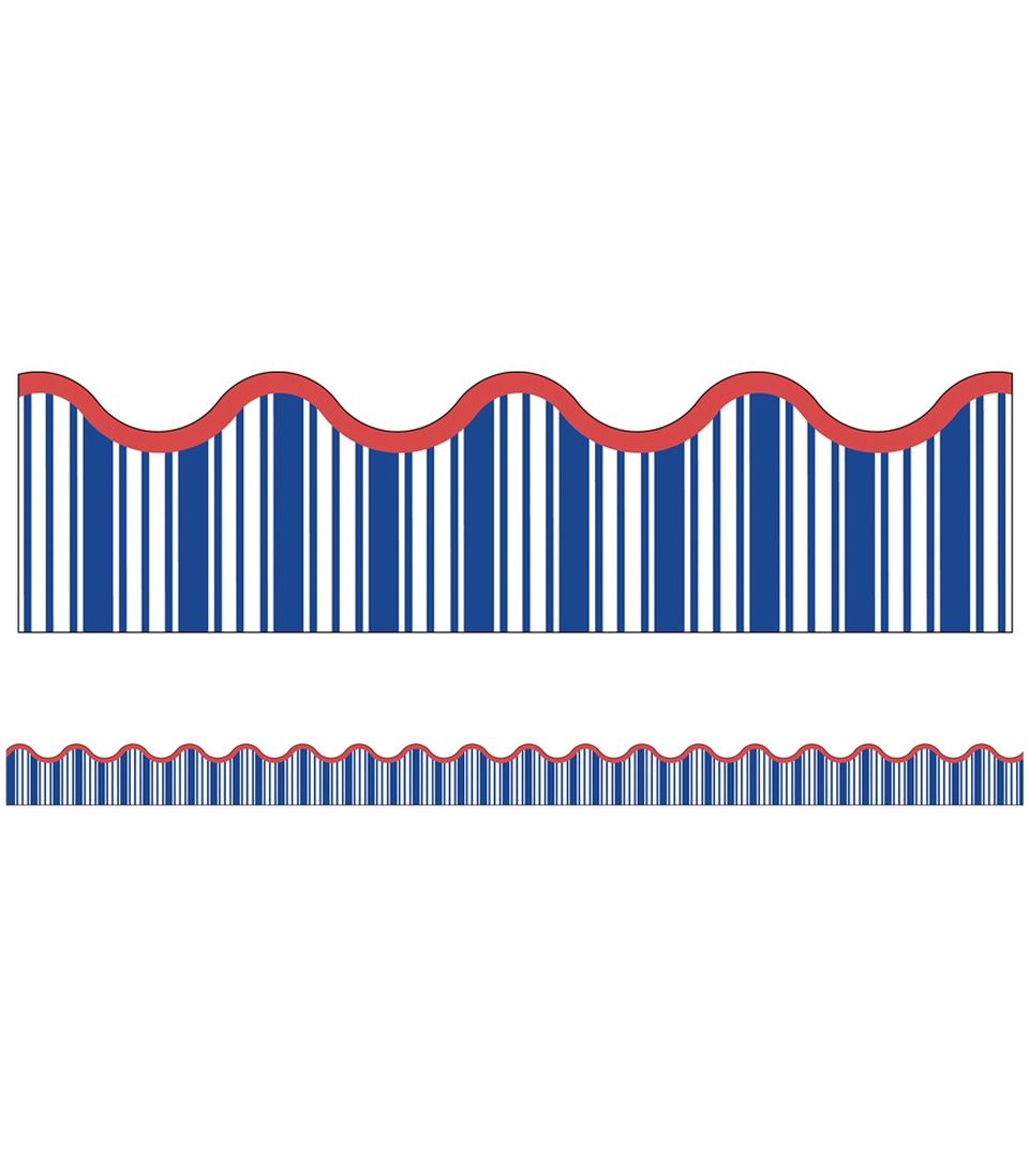 Nautical Scalloped Border Trim