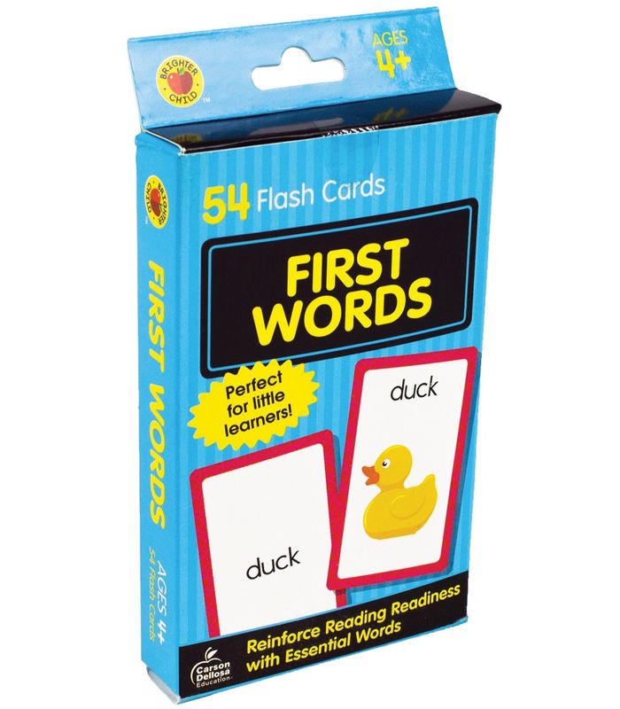 First Words Flash Cards