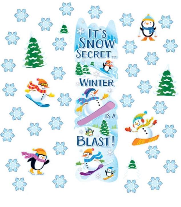Winter Door Decor