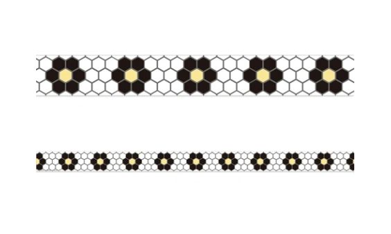 The Hive Floral Mosaic Deco Trim