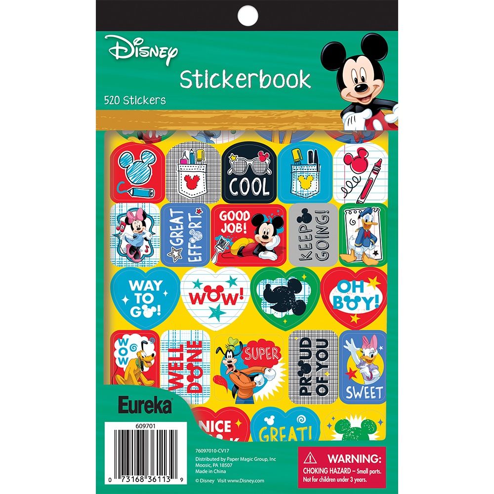 Mickey Mouse Clubhouse Mickey/Friends Motivational Sticker Book