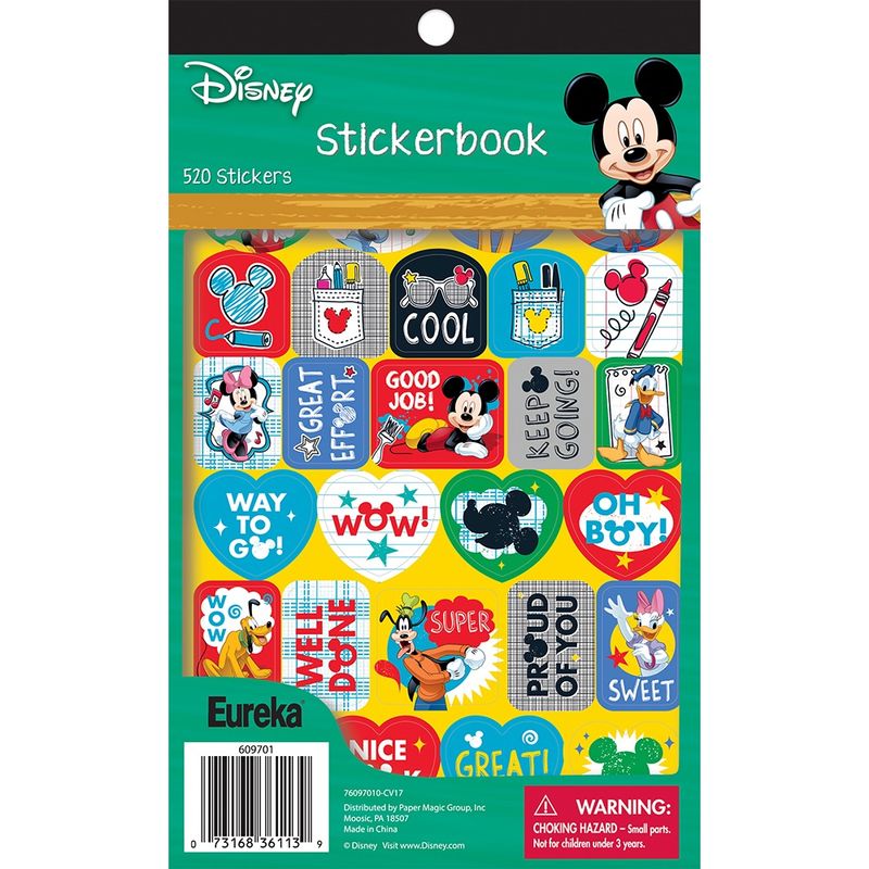 Mickey Mouse Clubhouse Mickey/Friends Motivational Sticker Book