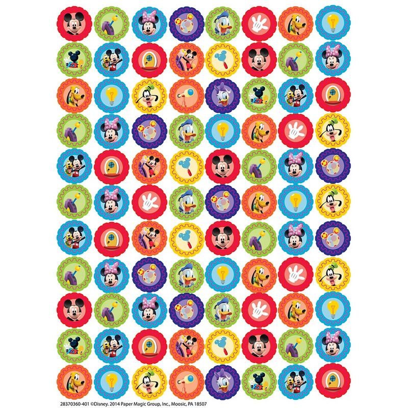 Mickey Mouse Clubhouse Mickey Heads Stickers