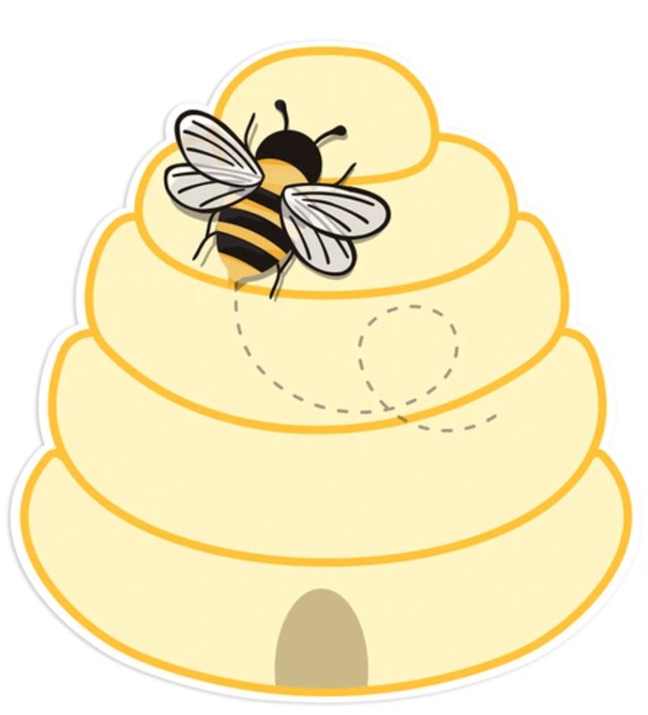 The Hive Beehive Paper Cut-Outs