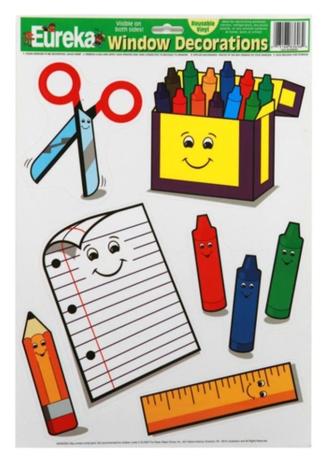 Back to School Window Clings