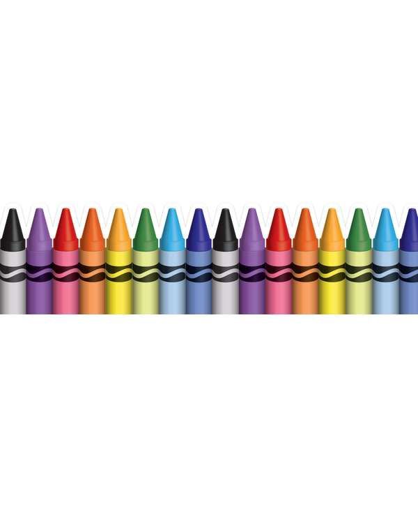 Crayola Crayons Extra Wide Deco Trim