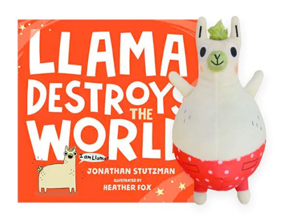 Llama Destroys the World Doll w/Book