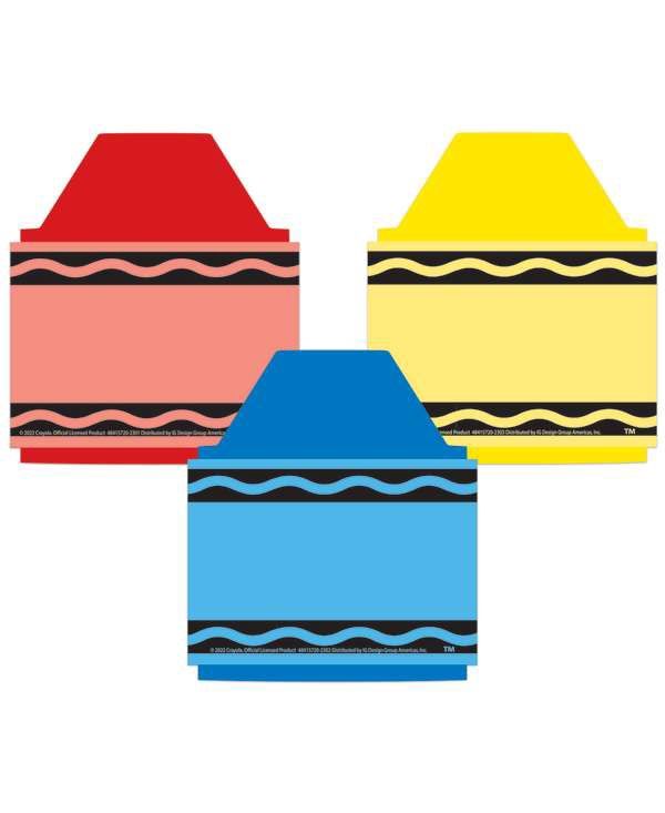 Crayola Crayons Paper Cut-Outs