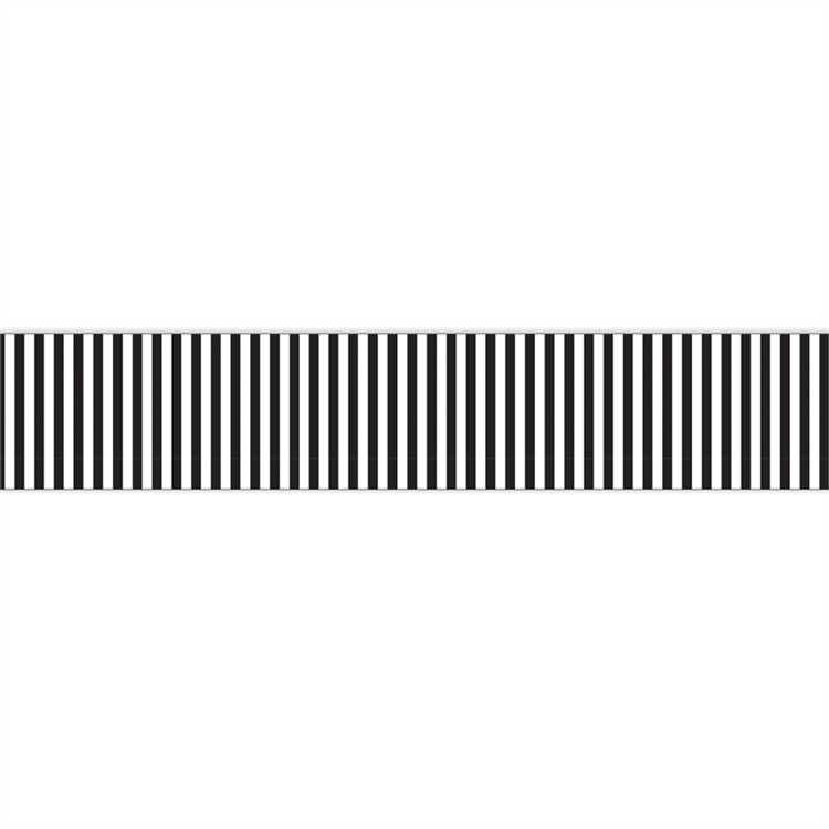 Simply Sassy Black/White Deco Trim Extra Wide