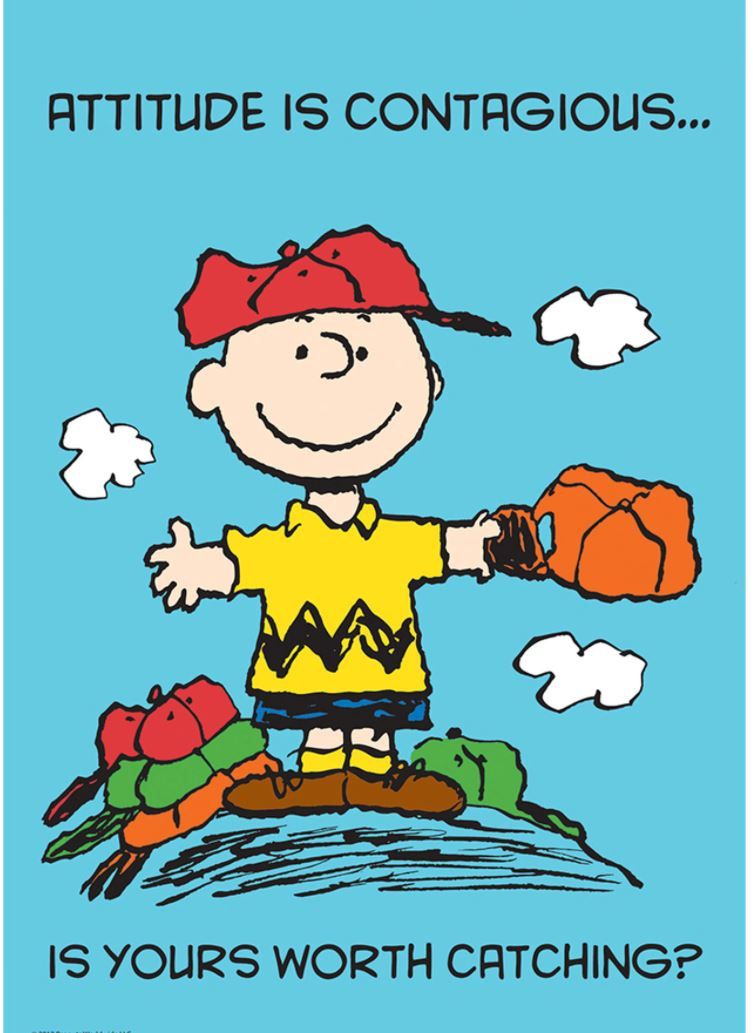 Peanuts Classic Attitude Poster 13&quot;x19&quot;