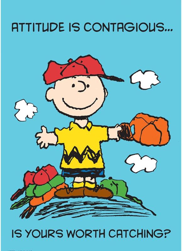 Peanuts Classic Attitude Poster 13&quot;x19&quot;