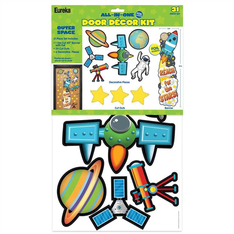 Outer Space Door Decor