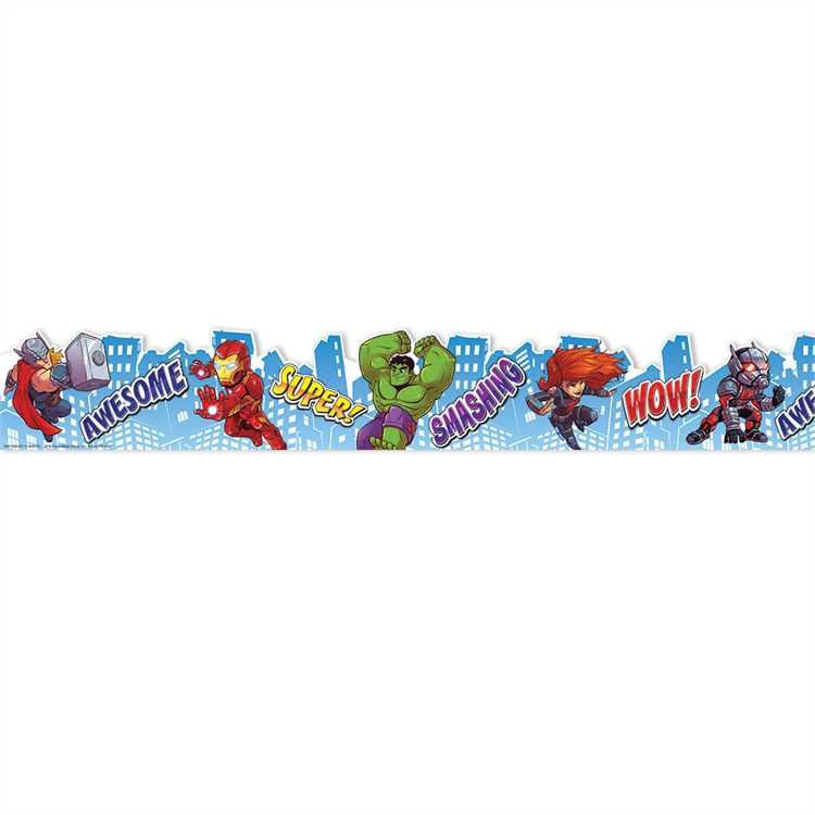 Marvel Super Hero Adventure City Scape Deco Trim