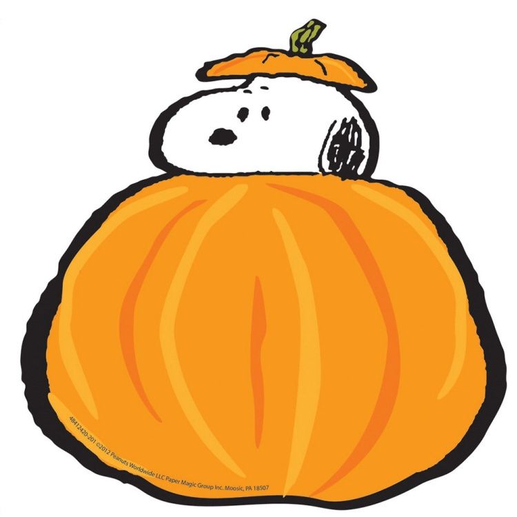 Peanuts Classic Fall Pumpkin Cut Outs