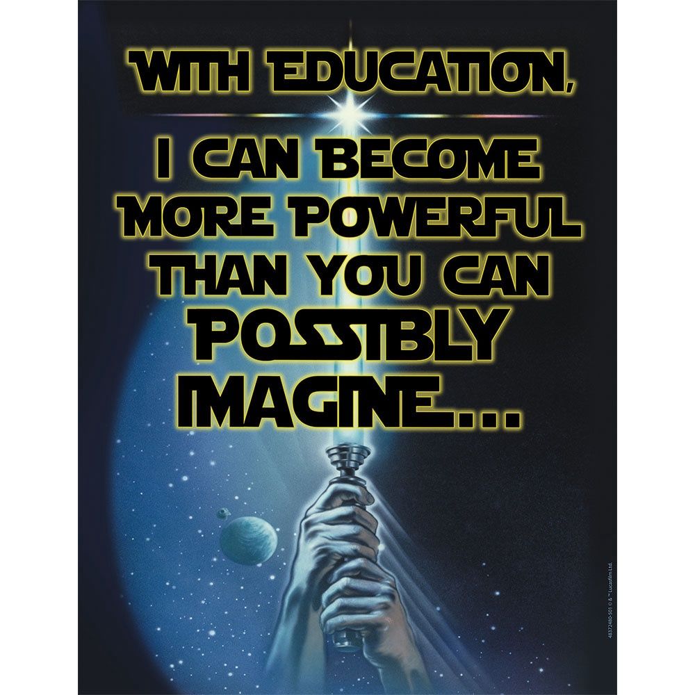 Star Wars Power of Ed Poster 17&quot;x22&quot;