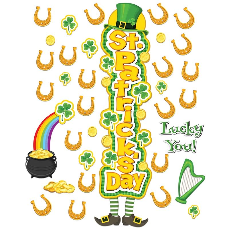 St Patrick&#39;s Door Decor Kit