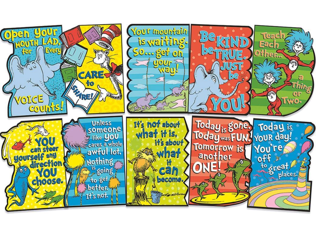 Dr. Seuss Classic Poster BBS Set