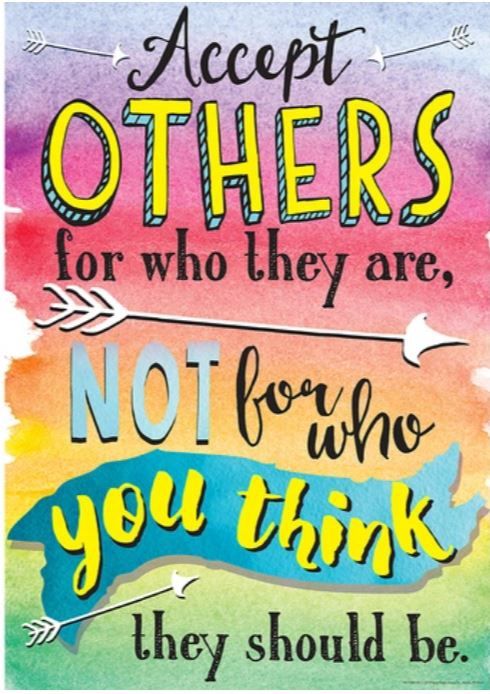 Accept Others Poster 13x19