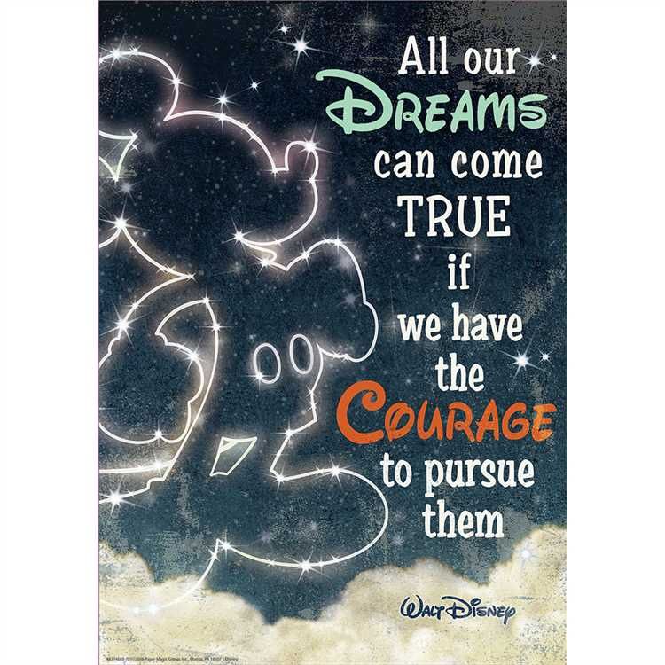 Disney Courage Poster