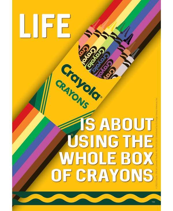 Crayola¬ Use the Whole Box of Crayons Poster