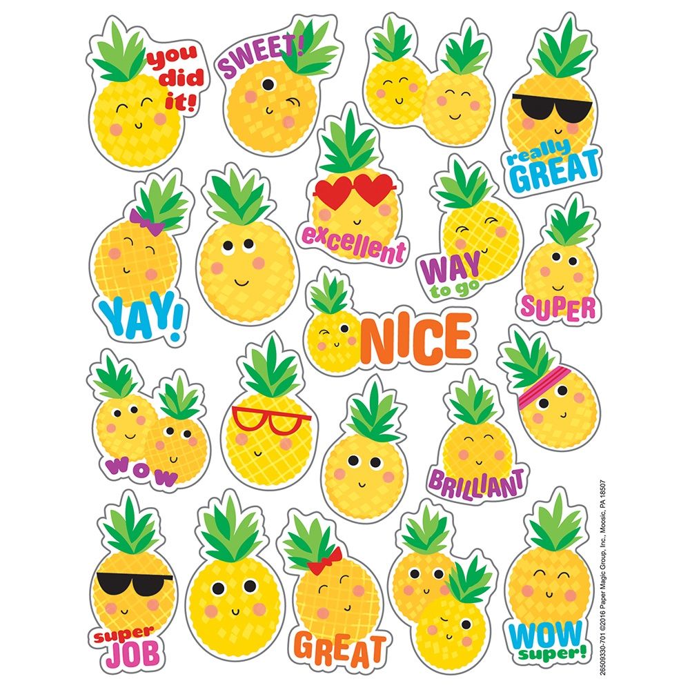 Pineapple Scented Stickers